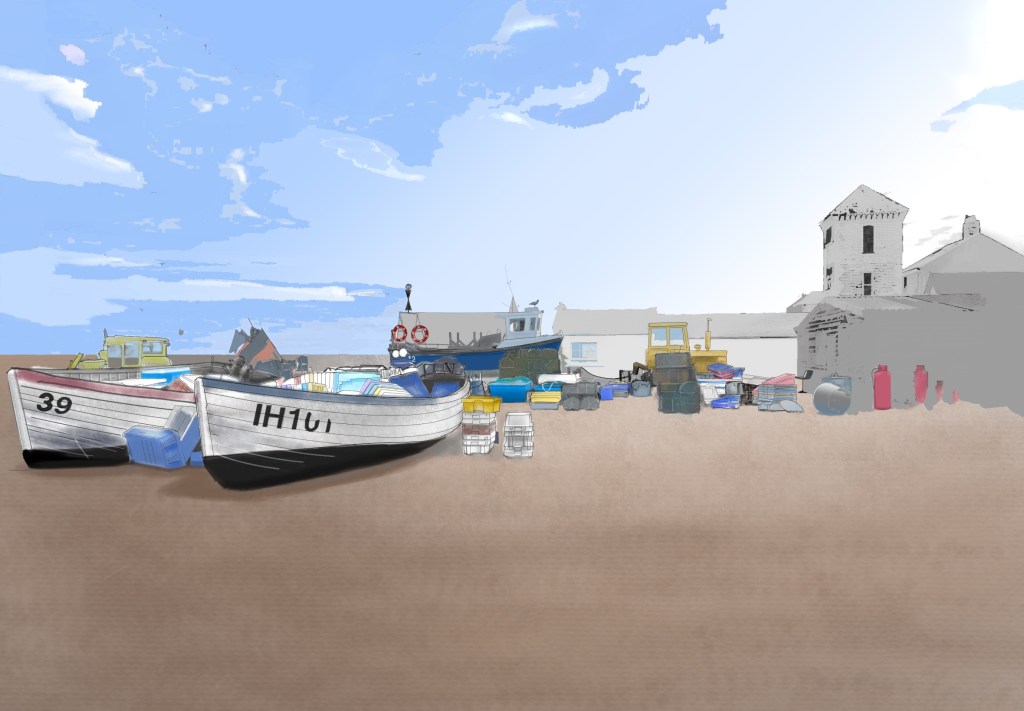 Fishing boats, Aldeburgh